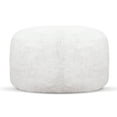 thumbnail image 5 of Gouchee Home Simcoe 5ft Faux Rabbit Fur Foam Bean Bag Chair Charcoal, 5 of 5