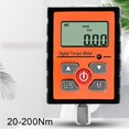 thumbnail image 2 of Medidor digital ajustable, portátil, eléctrico, 3 modos, retroiluminación, 1//8 métrico 20-200Nm Cola Medidor de par digital, 2 of 8