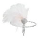 thumbnail image 3 of Tocado de mujer,Diadema estilo flapper para mujeres y niñas,Diademas de plumas Disfraz Carnaval Tocado,Accesorio para el cabello de novia de boda con diadema de diamantes de imitación,Vestido Yuyangstore Tocado de mujer, 3 of 5