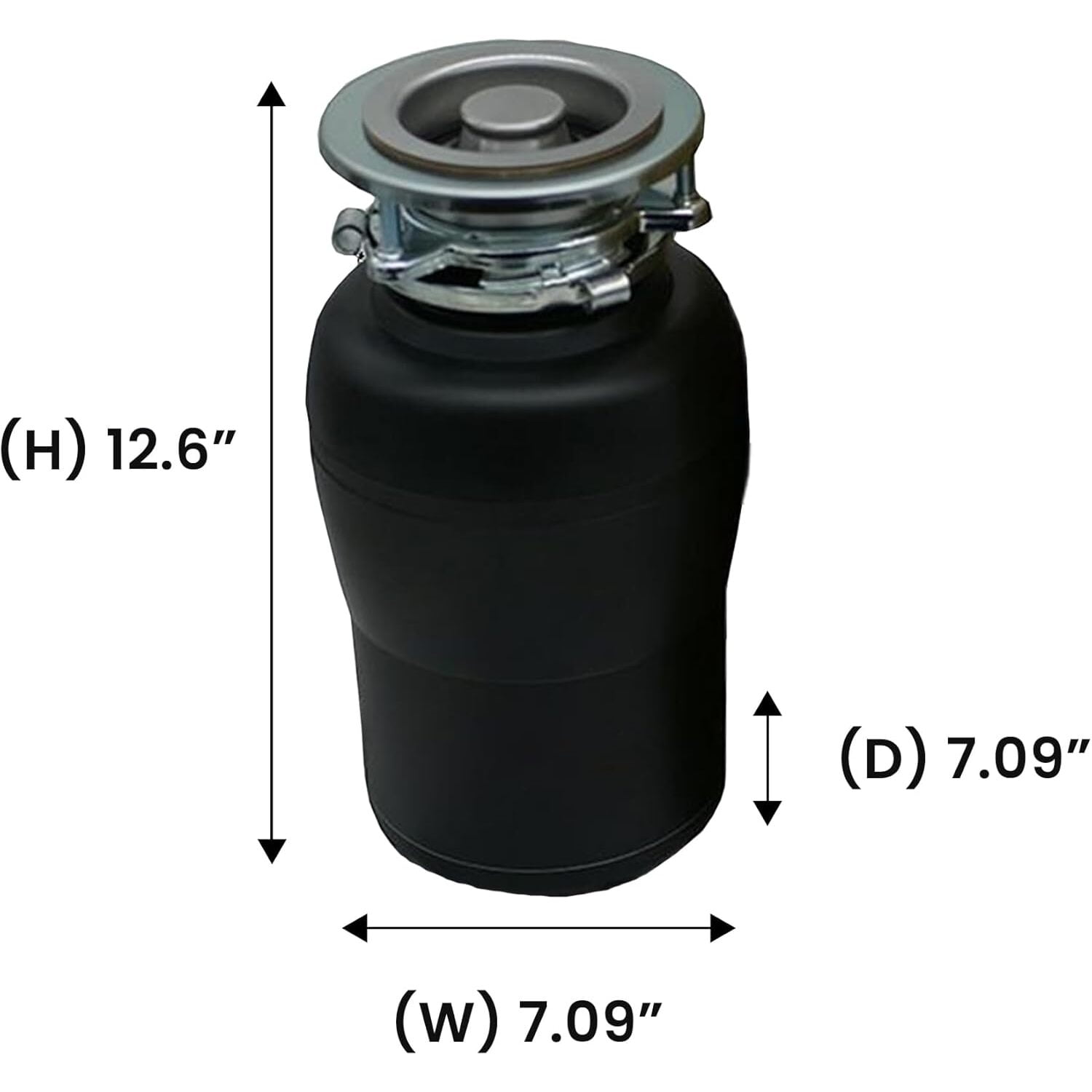 Equator Garbage Disposer 3/4HP ULTRA QUIET 65 dB 2 Stage Grinding 1700 rpm 110V