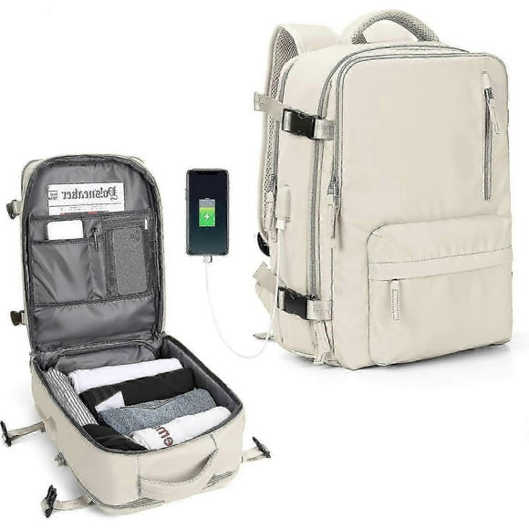 Large Travel Backpack Women, Carry On Backpack,hiking Backpack Waterproof Outdoor Sports Rucksack Casual Daypack School Bag Fit 14 Inch Laptop With Us