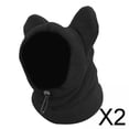 thumbnail image 1 of Conjunto De 2 Gorros Y Bufandas De Invierno Para Perros Con Capucha Y Orejas Suaves Para Perros Medianos Y Grandes, 1 of 8