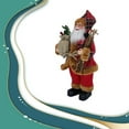 thumbnail image 2 of Billuyoard Muñeco de Navidad de Papá Noel Decoración Sentado Decoración 30 cm Estatua de vacaciones Regalo de bricolaje de plástico 11.8 Kits de decoración para fiestas Tipo 2 Billuyoard HA009318-02, 2 of 6