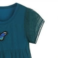 thumbnail image 6 of Kkkded Girls Short-Sleeved Dresses for Kids Toddler,2-8Years Baby Princess Dress Summer Gauze Dress Fashion Summer Butterfly Embroidery Dress, 6 of 8