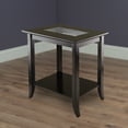 Winsome Wood Genoa Espresso Finish End Table, Rectangular Wooden Side