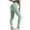 Green, variant on Hvyesh Women High-Waist Yoga Pants with Butt Lifting Stretchy Workout Leggings for Women Soft Athletic Tummy Control Pants Perfect for Yoga, Gym & Lounge