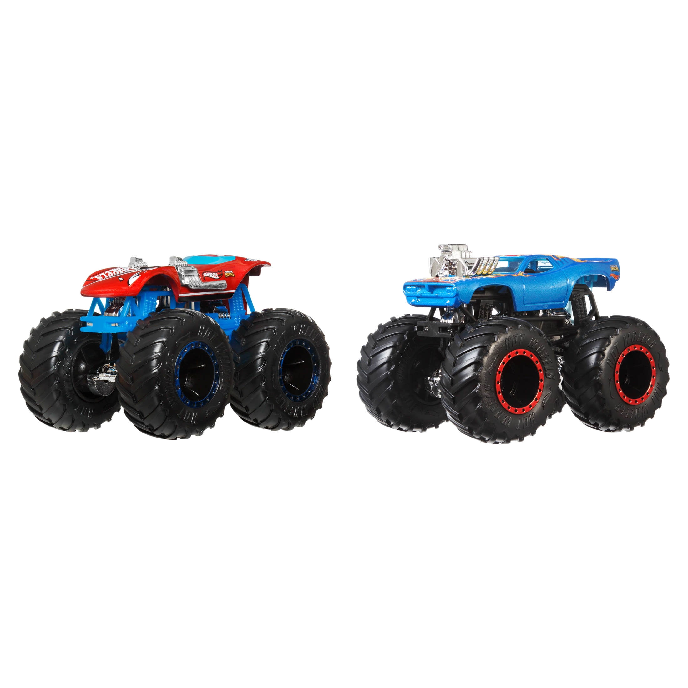 Hot Wheels Monster Trucks Demolition Doubles, 2-Pack of 1:64 Scale