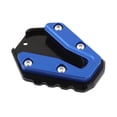 thumbnail image 4 of Zorion Motorcycle Kickstand Plate, Motorcycle Stand Pad, Enlarged Bottom Foot Extension Blue, 4 of 9