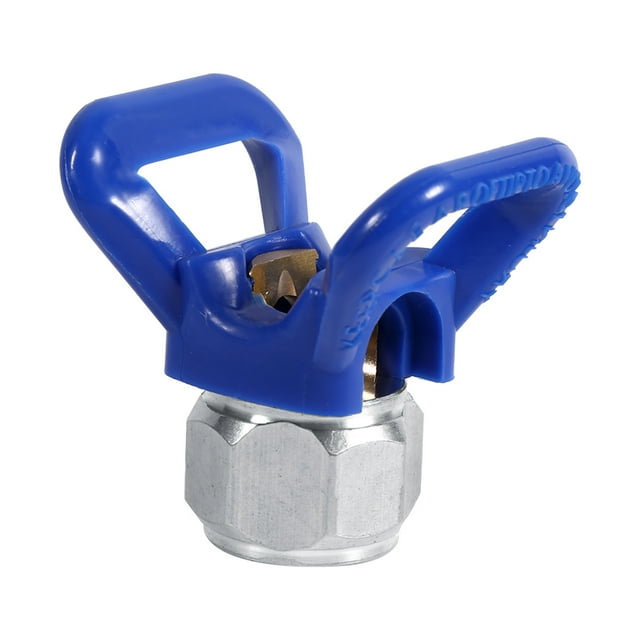 Airless Paint Spray Sprayer Gun Tip Guard Nozzle Seat Replacement Universal Tool Blue