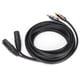 thumbnail image 4 of Cable De Micrófono Xlr A Cable Rca Cable De Audio Cable De Audio Xlr Dual A Cable De Audio Rca Dual JORINDO Cable De Micrófono Dual XLR Macho A Adaptador De Cable RCA Dual Para, 4 of 8