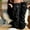 Black, variant on Women’s Bow Pearl Ice Silk Sun Protection Arm Sleeves, Breathable Long Cooling UV Protection Sleeves for Outdoor Driving