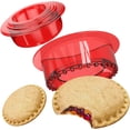 thumbnail image 1 of Diy Gourmet Sandwich Artist, Customize Sandwich Sizes: Decruster Sandwich Maker For Creative Breakfasts, Healthy Snacks, And Children's Lunches, Arc-top Design, Easy To Clean,, 1 of 6