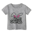 thumbnail image 1 of COM1950s Crop Top pour Enfants, T-Shirt Décontracté Ample à Manches Courtes Col Rond Confortable pour Adultes, 1 of 6
