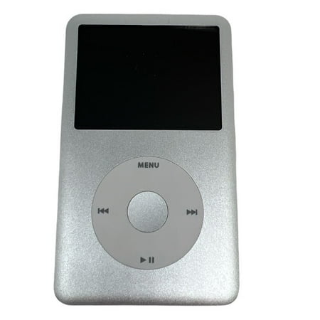 Used Apple 7th Generation 160GB iPod Classic Silver , MP3 and Video Player , Like New