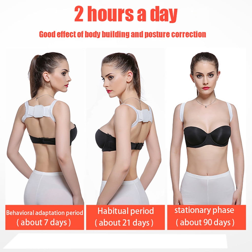 Dabozhi Back Brace Posture Corrector for Women, Back Brace for Bad Posture, Personal Protective 2PC