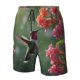 thumbnail image 4 of Balery Humming Bird 1 Traje de Baño Estilo Hawaiano para Hombre, Shorts de Secado Rápido con Bolsillos-Medium, 4 of 6