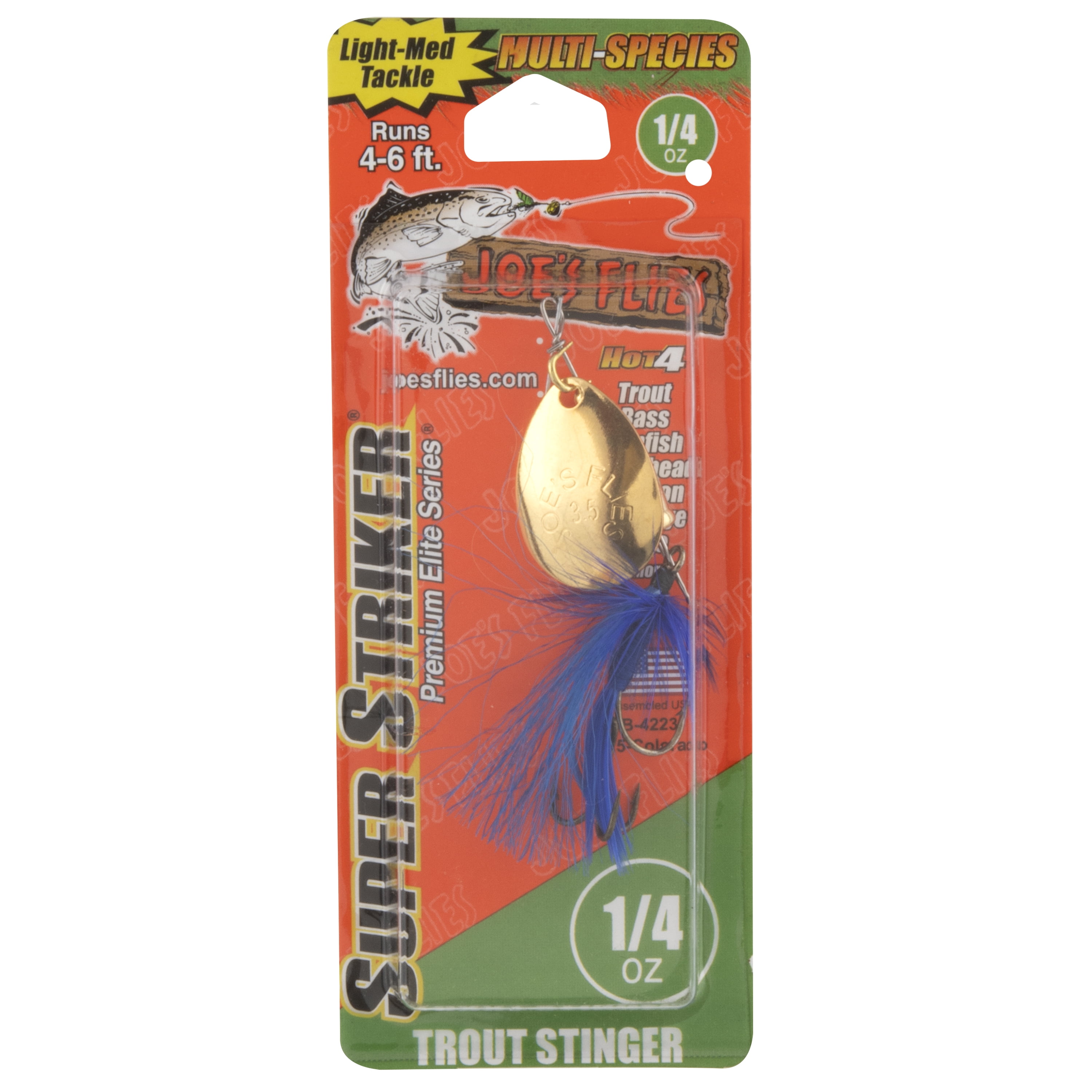 Joes Flies Super Striker Inline Spinner, Stinger