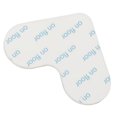 thumbnail image 4 of 4 Pack Ruban Adhésif Double Face Réutilisable Lavable en Forme de Cœur Antidérapant Ultra Fin pour Coin Blanc S, 4 of 5