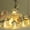 AS SHOW-A, variant on ZHMRFG Wooden House LED String Lights 4.92FT 10LED USB Home Decor Festive Glow Lightweight Form Decor for Home Bedroom Living Room Tree Fireplace Stair Holiday Party Hotel Fancy Dress Gifting Decors
