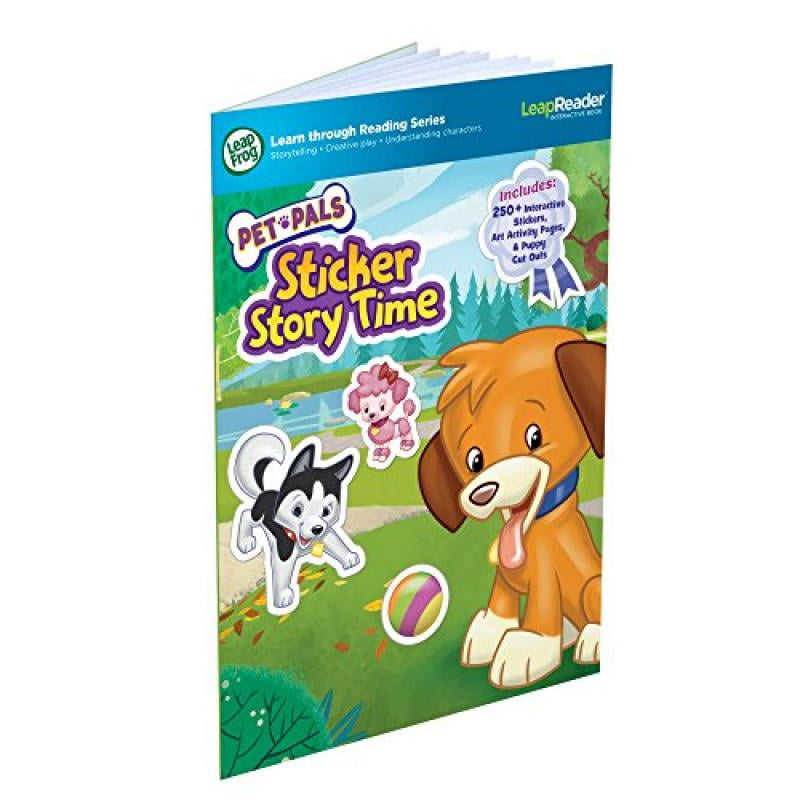 LeapFrog LeapReader Book Pet Pals Sticker Story Time (works with Tag