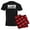 With Red Plaid Pant, variant on CafePress - Math: The Only Subject That Co Men's Dark Pajamas - Men's Dark Loose Fit Cotton Pajama Set