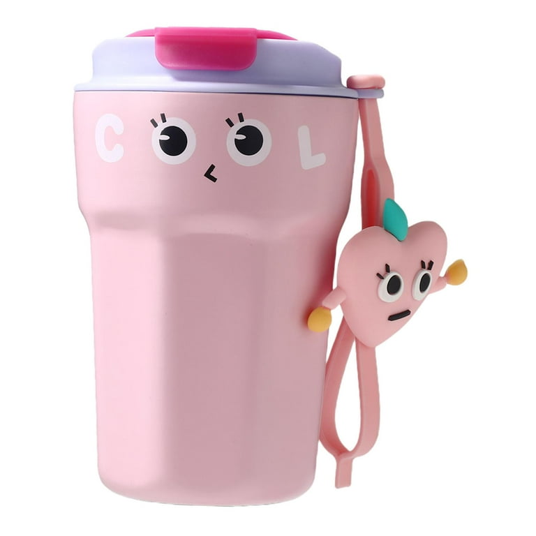 Pink Gonk Travel Mug, Personalised Hot Drink Cup, Female Travel Mug 