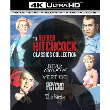 The Alfred Hitchcock Classics Collection (4K Ultra HD + Blu-ray + Digital Copy)