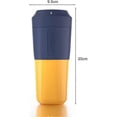 thumbnail image 4 of Cordless Portable Mini Blender - 3800mAh(Blue), 4 of 5