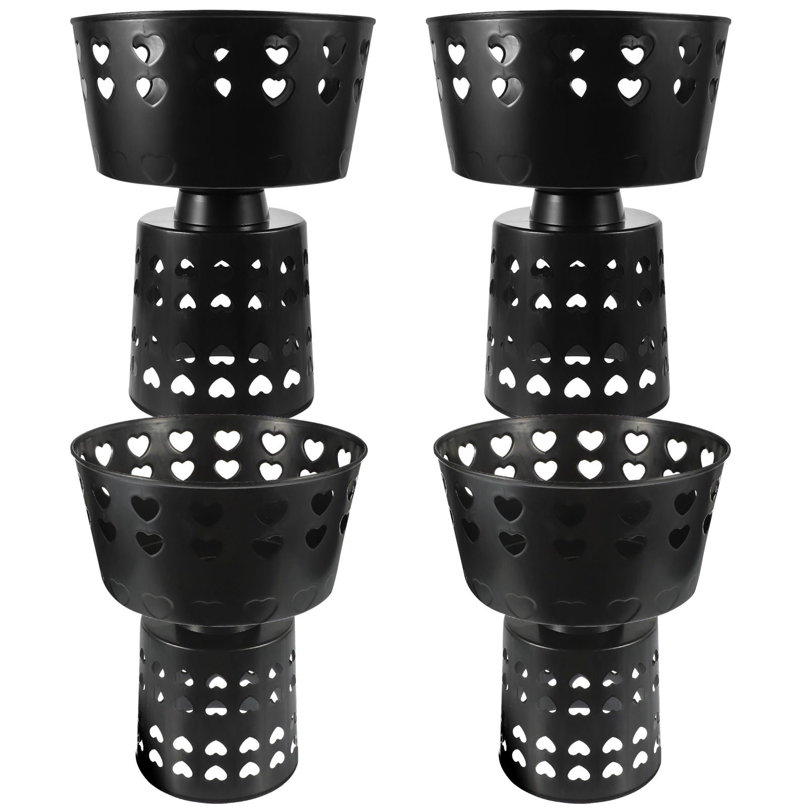 MLINS 4pcs Flower Arrangement Base Plastic Floral Fixing Holder Flower Shop Fixing Base