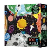 Ceaco Kids Deluxe 100 Piece Outer Space Adventure Glow (Arrolynn Weiderhold) Interlocking Jigsaw Puzzle