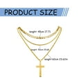 Clearance Yiqing Necklaces & Pendants New Popular Stainless Dough Chain