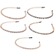 thumbnail image 1 of Diademas de cristal para mujeres, diademas de diamantes de imitación para niñas, bandas finas para el cabello para mujeres, aros para el cabello vintage de moda, 1 of 5