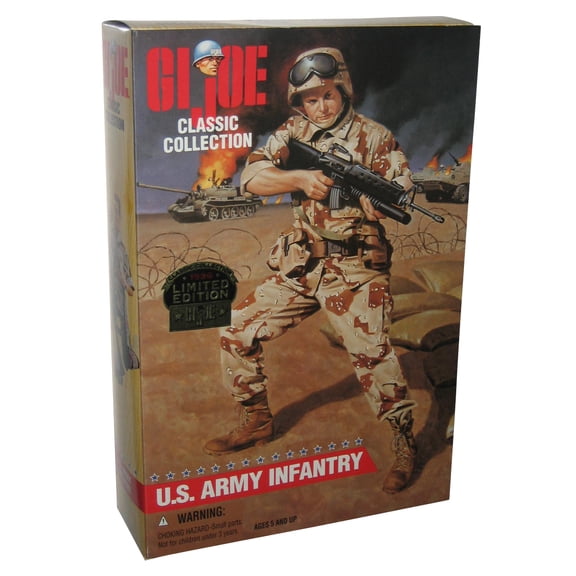 GI Joe Classic Collection U.S. Army Infantry 12-Inch (1996) Kenner Figure - (African American Version)
