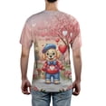 thumbnail image 5 of Happy Valentine’s Day Adorable Golden Retriever Puppy Holding Heart Balloon All Over Print 3D Shirt Unisex Merch Goldens Dog Lover Gifts Idea - 00030, 5 of 6