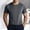 Dark Gray, variant on FengLS Men's Sports T-Shirts Summer Quick Dry Short Sleeves Workout Tops Loose Breathable Mesh Athletic Tops Comfy Lightweight Leisure Tee