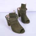 thumbnail image 4 of Sandalias de punta abierta transpirables de color puro a la moda, zapatillas ligeras, zapatos de mujer Wmkox8yii ytu11244, 4 of 7