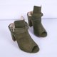 thumbnail image 4 of Sandalias de punta abierta transpirables de color puro a la moda, zapatillas ligeras, zapatos de mujer Wmkox8yii ytu11242, 4 of 7