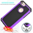 thumbnail image 3 of iPhone 7 Case,iPhone 7 (4.7 INCH) Case Hybrid Shock Absorbing Best Impact Defender Rugged Slim Cover Shell Plastic Outer & Rubber Silicone Inner For iPhone 7 Njjex [New Ball], 3 of 4