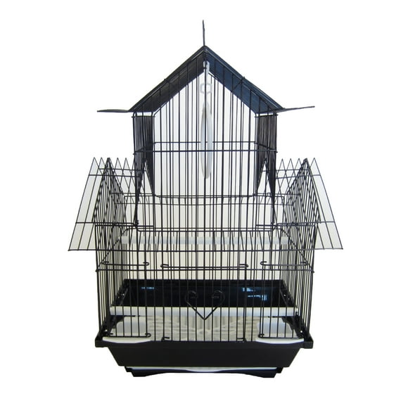 YML A1144BLK Pagoda Top Cage, Small