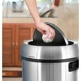 thumbnail image 4 of Alpine Industries 17 Gal. Stainless Steel Commercial Trash Can with Swing Lid, 4 of 7