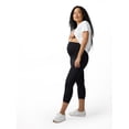 thumbnail image 5 of Ingrid & Isabel For Every Belly Maternity Capri Leggings, Available in Sizes S-XXL, 5 of 11