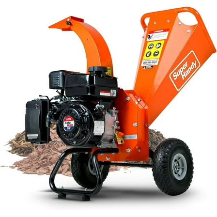 SuperHandy Small Machine, Mini Wood Chipper, 7HP