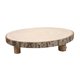 thumbnail image 5 of Soporte de madera para rebanadas, pastel de bodas y tabla de quesos, vela casera, centro de mesa para bodas S, 5 of 9