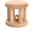 thumbnail image 4 of Material didáctico Montessori Coordinación mano-ojo Montessori Kit sensorial de haya Hebilla de dos vueltas Anillo de cuentas Huevera Juguete, 4 of 5
