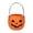 4.7 in, variant on Plastic Pumpkin Bucket - Halloween Pumpkin Trick or Treat Buckets, 4.7 inches Large Capacity Jack O Lantern Pumpkins Candy Holder for Halloween Home Decor