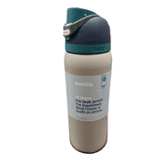 Owala FreeSip Stainless Steel Water Bottle, 32oz, Gray Whale