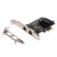 thumbnail image 2 of Tarjeta PCI Express Gigabit Ethernet, tarjeta de red PCIe, tarjeta de Internet dual, tarjeta de red PCIe para PC, máxima eficiencia, 2 of 9