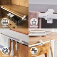 thumbnail image 4 of 2pcs Curtain Pole Holder Curtain Holder, Self-Adhesive Curtain Rod Holder, 4 of 4