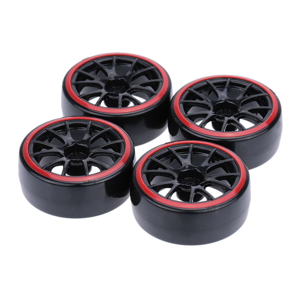 4PCS Tire Tyre Set for 1//10 RC On Road Car Traxxas HSP Tamiya HPI Kyosho RC Car