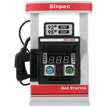 ETEREAUTY Gas Pump Toy, 1 Set of Simulation Gas Station Toy Early Education Toys Cognitive Toy Set Talking Toy for Boys and Girls